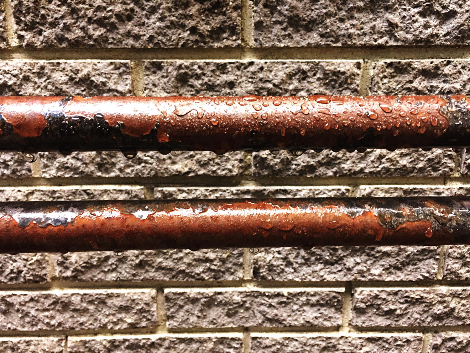 Tubería oxidada